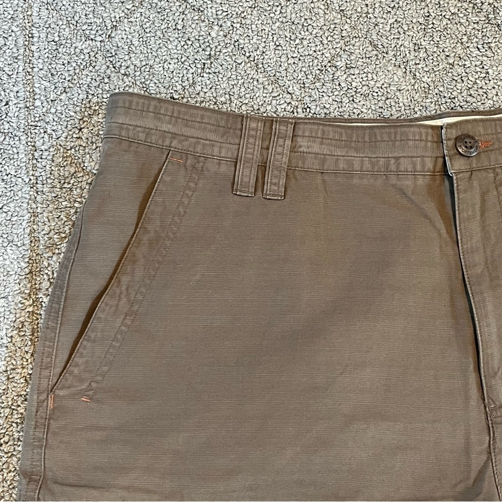 Columbia Sportswear Shorts Mens 38 Brown Cargo Hiking Outdoor Zipper Pocket - Picture 5 of 10